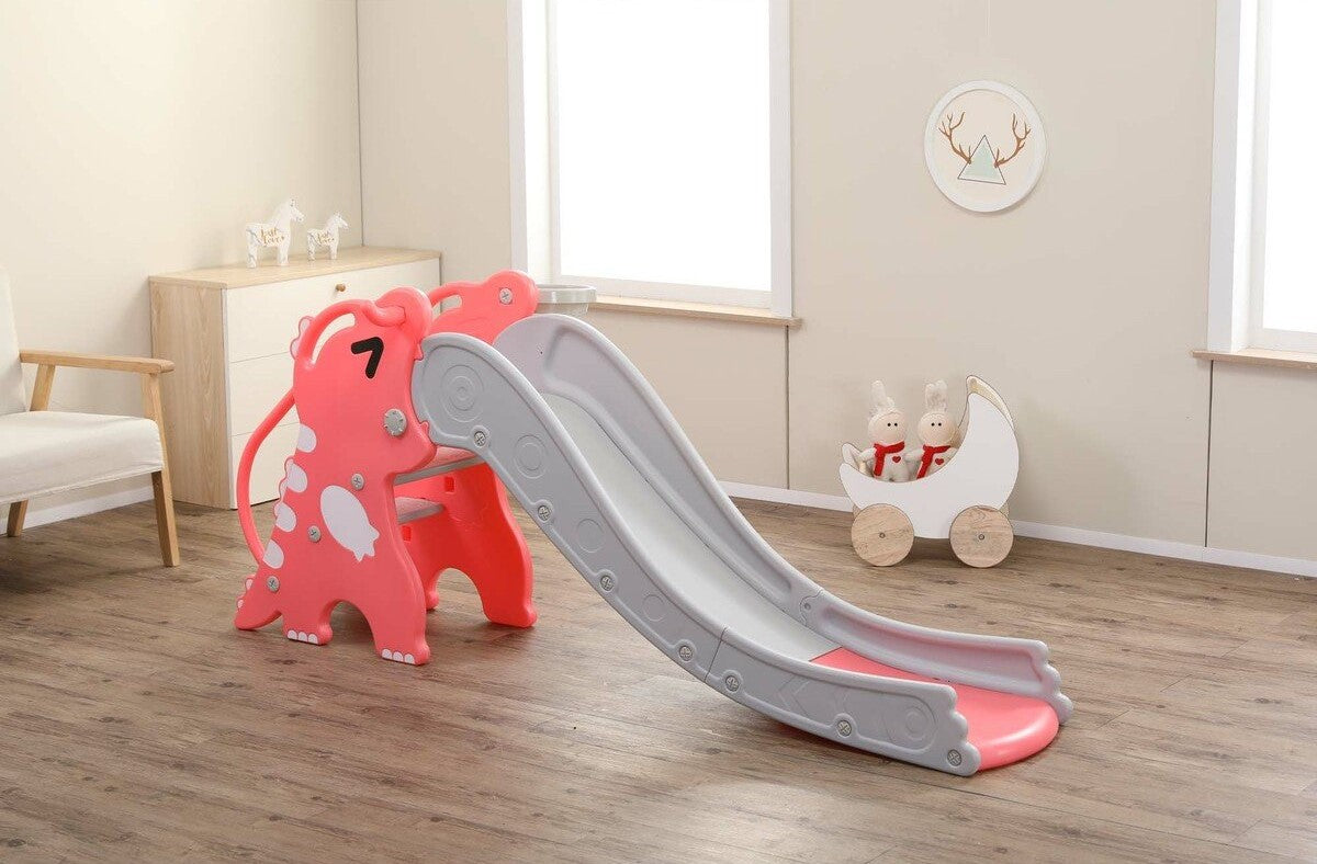 Buy Little Angel Kids Toys Dino Slide Pink | Yallatoys.com