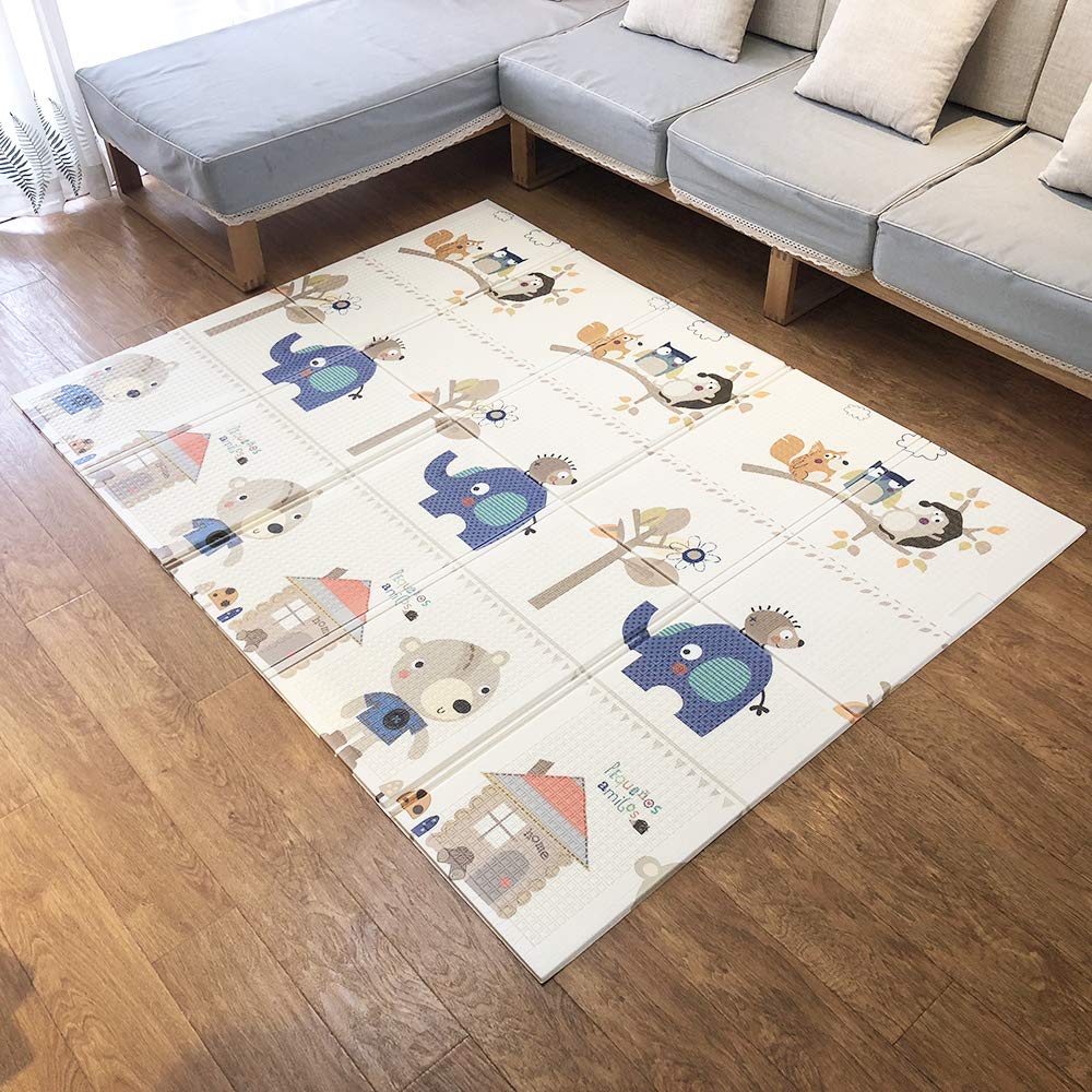 Little Angel Baby Playmat Little Bear Double Sided Little Angel Yallatoys