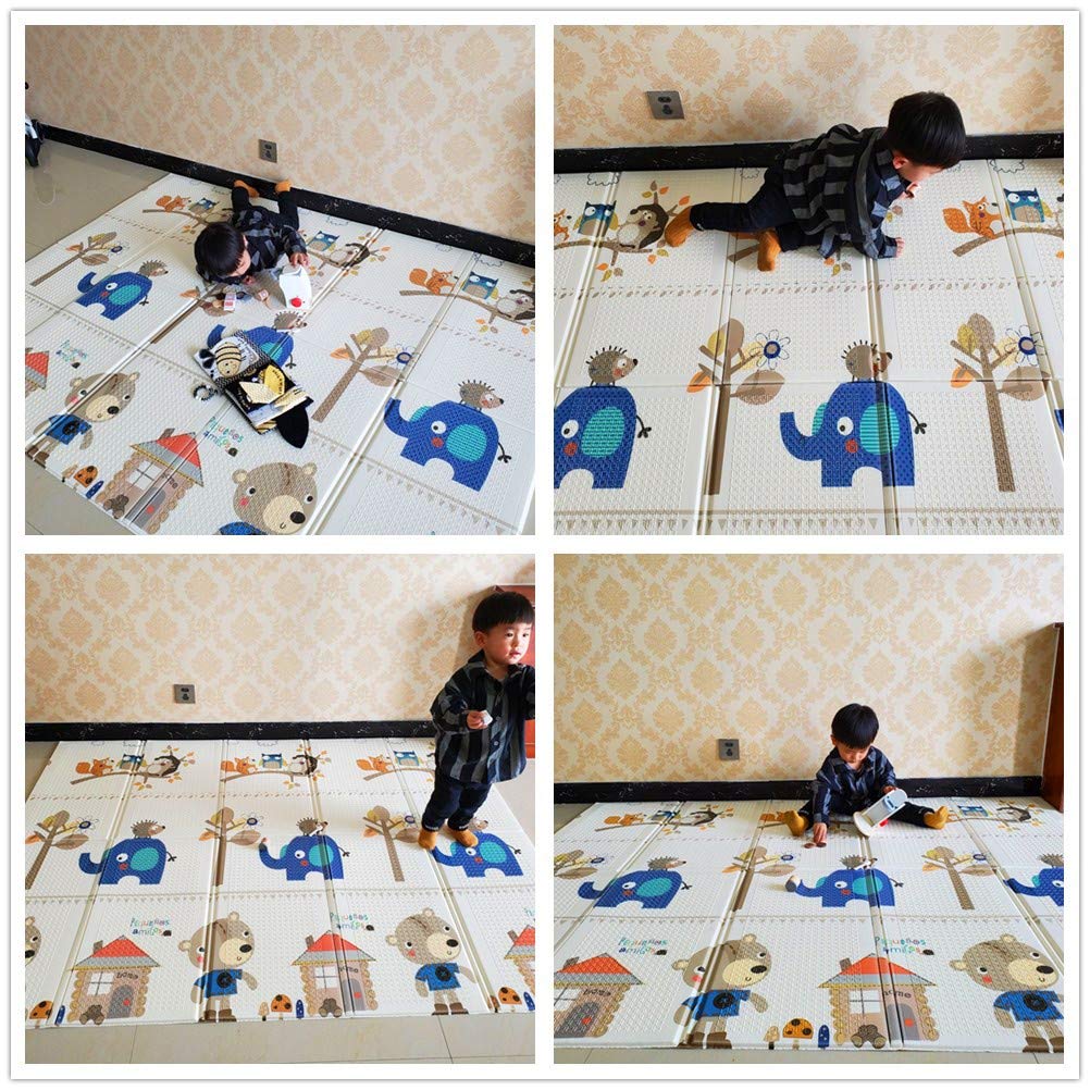 Little Angel Baby Playmat Little Bear Double Sided Little Angel Yallatoys