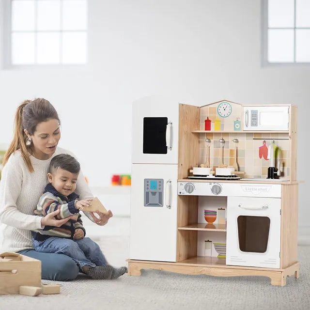 Buy Little Angel Kids Wooden Kitchen | Yallatoys.com