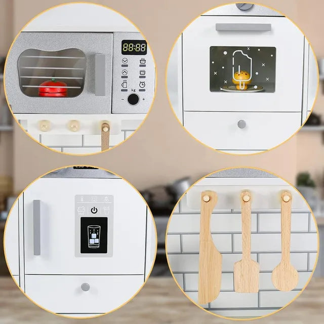 Buy Little Angel Kids Wooden Kitchen W10C1003 | Yallatoys.com