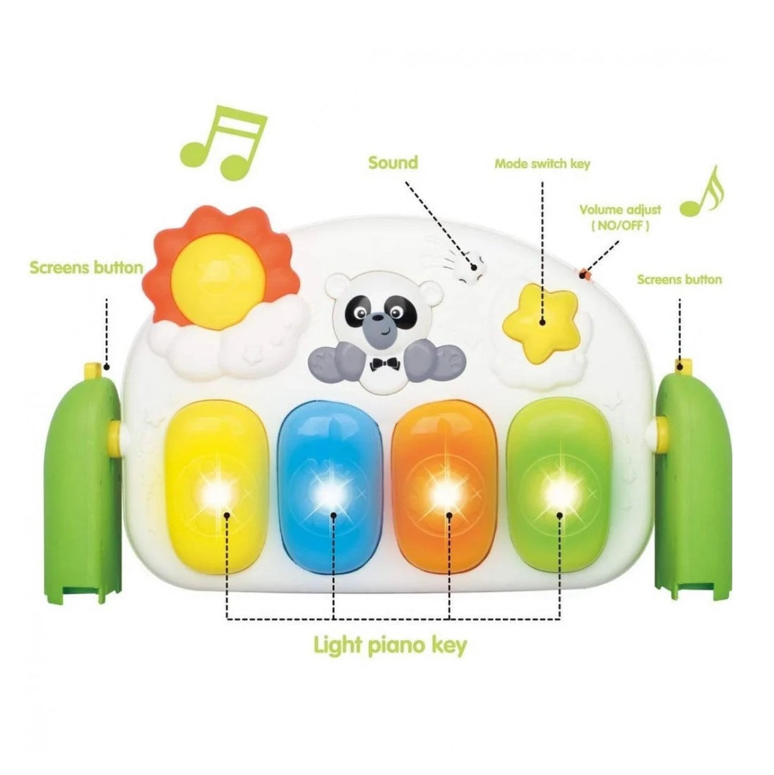 Little Angel Baby Piano Playmat Little Angel Yallatoys