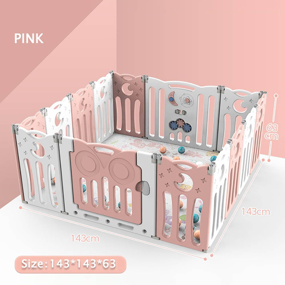 Little Angel Foldable Play Yard Playpen Pink Little Angel Yallatoys