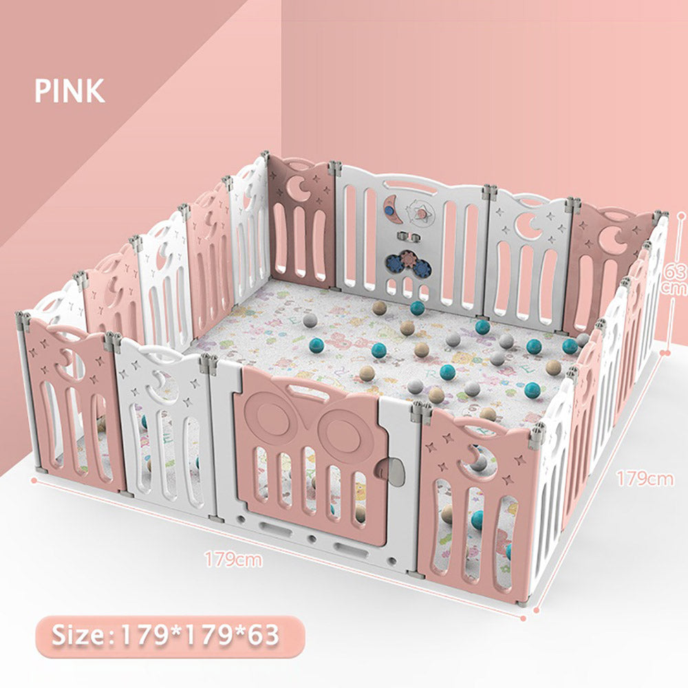 Little Angel Baby Foldable Play Yard Playpen Pink Little Angel Yallatoys