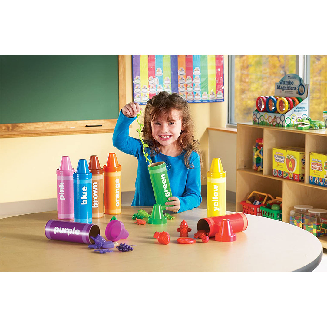 Buy Learning Resources Rainbow Sorting Crayon | Yallatoys.com