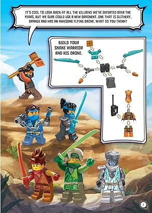 Buy Lego Ninjago SSSnake Time Activity Book | Yallatoys.com