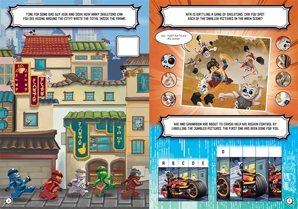 Buy Lego Ninjago SSSnake Time Activity Book | Yallatoys.com