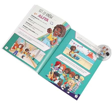 Buy Lego Friends Make New Friends Activity Book with Minifigure | Yallatoys.com