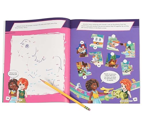 Buy Lego Friends Make New Friends Activity Book with Minifigure | Yallatoys.com