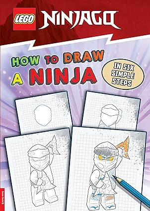 Buy Lego Ninjago How to Draw a Ninja in Six Simple Steps Paperback | Yallatoys.com
