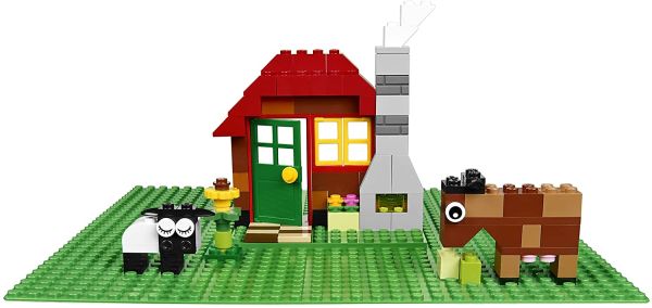 Buy Lego Classic Green Baseplate 6102277/10700 With 1pc | Yallatoys.com