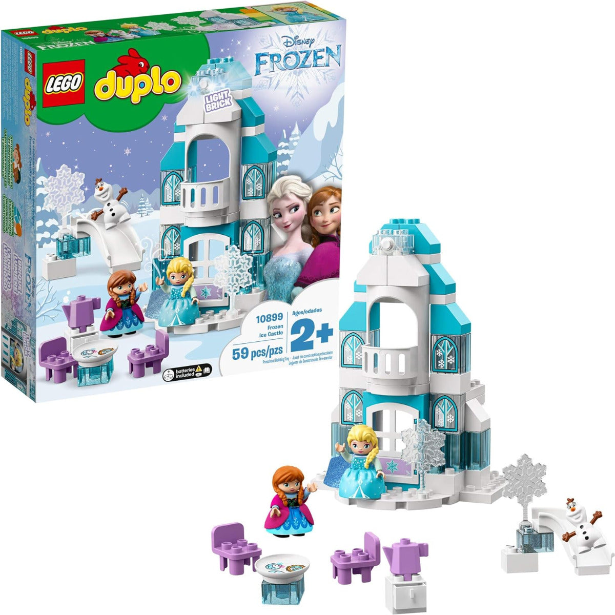 Buy Lego Duplo Disney Princess Frozen Ice Castle 10899 Building with 59pcs | Yallatoys.com