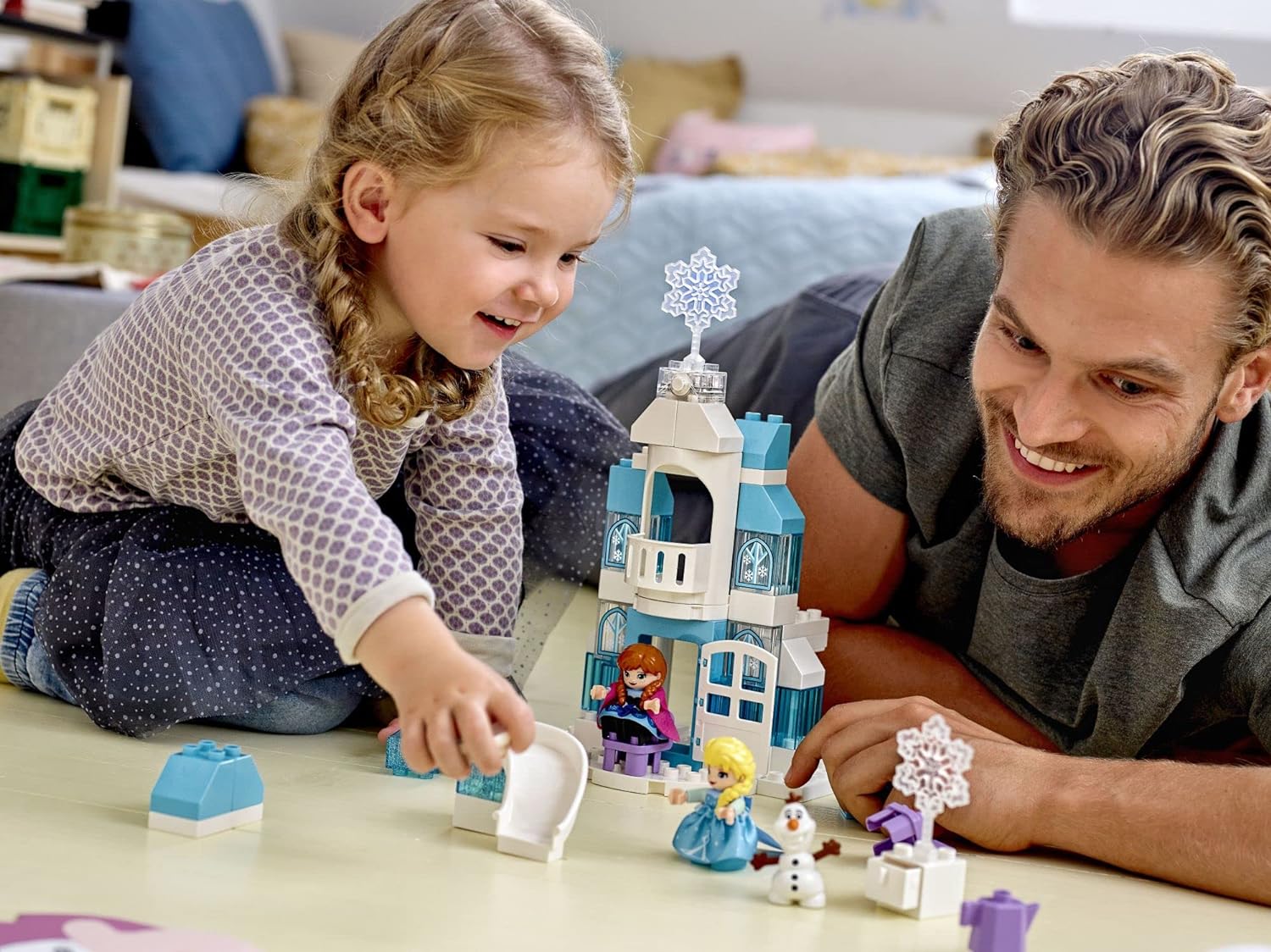 Buy Lego Duplo Disney Princess Frozen Ice Castle 10899 Building with 59pcs | Yallatoys.com