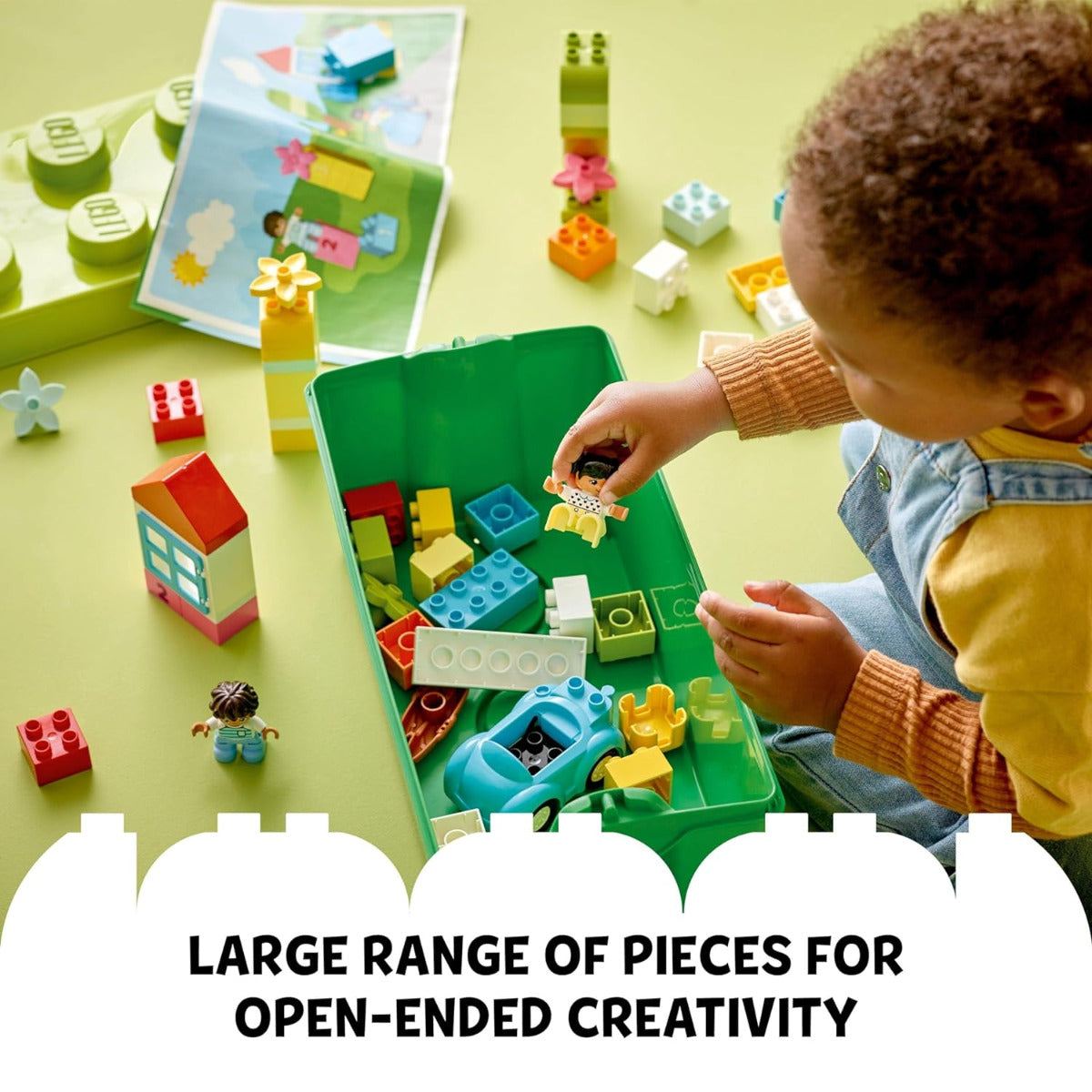 Buy Lego Duplo Classic Brick Box Building Set 10913 65pcs | Yallatoys.com
