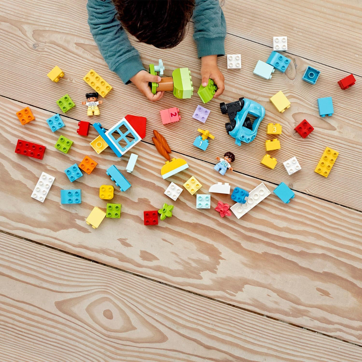 Buy Lego Duplo Classic Brick Box Building Set 10913 65pcs | Yallatoys.com