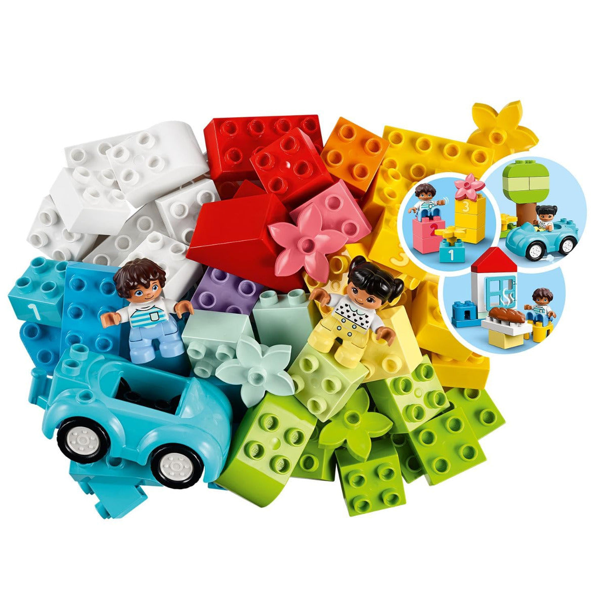 Buy Lego Duplo Classic Brick Box Building Set 10913 65pcs | Yallatoys.com