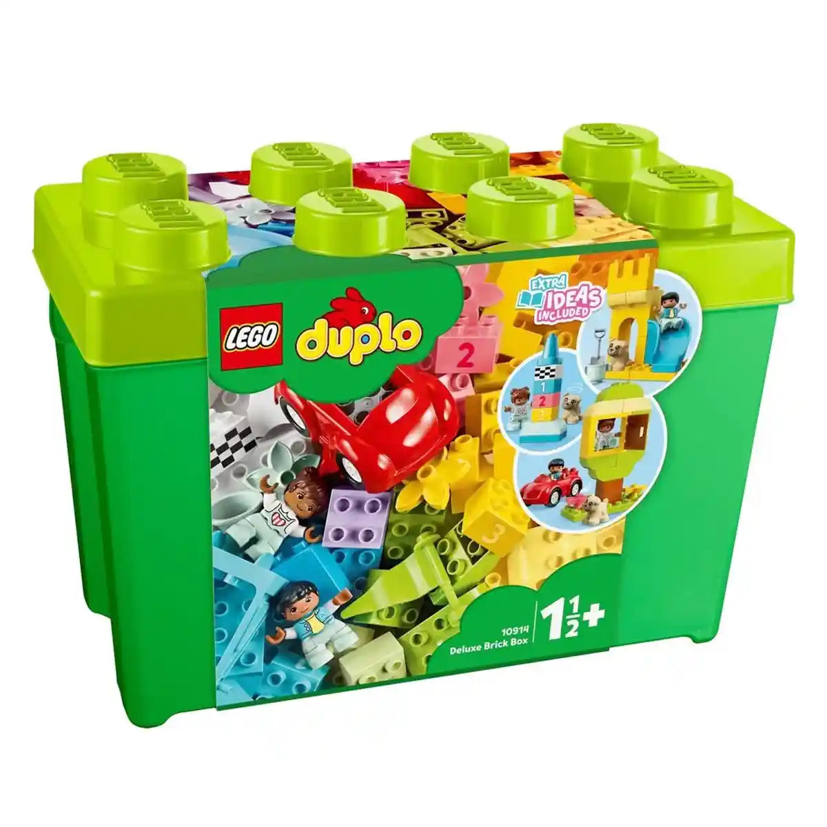 Buy Lego Duplo Classic Deluxe Brick Set With Storage Box  | Yallatoys.com