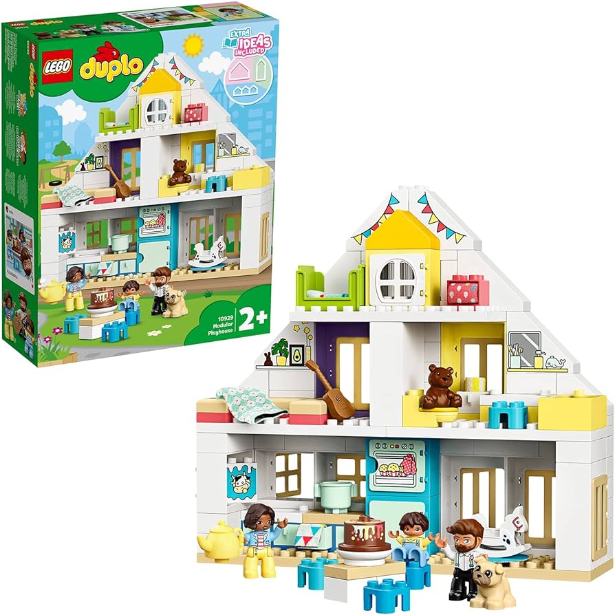 Buy Lego Duplo Town Modular Playhouse 10929 with 129pcs | Yallatoys.com