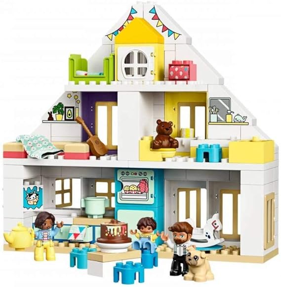 Buy Lego Duplo Town Modular Playhouse 10929 with 129pcs | Yallatoys.com