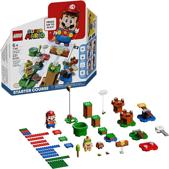 Buy Lego Super Mario Adventures with Mario Starter Course Set 71360 with 231pcs | Yallatoys.com