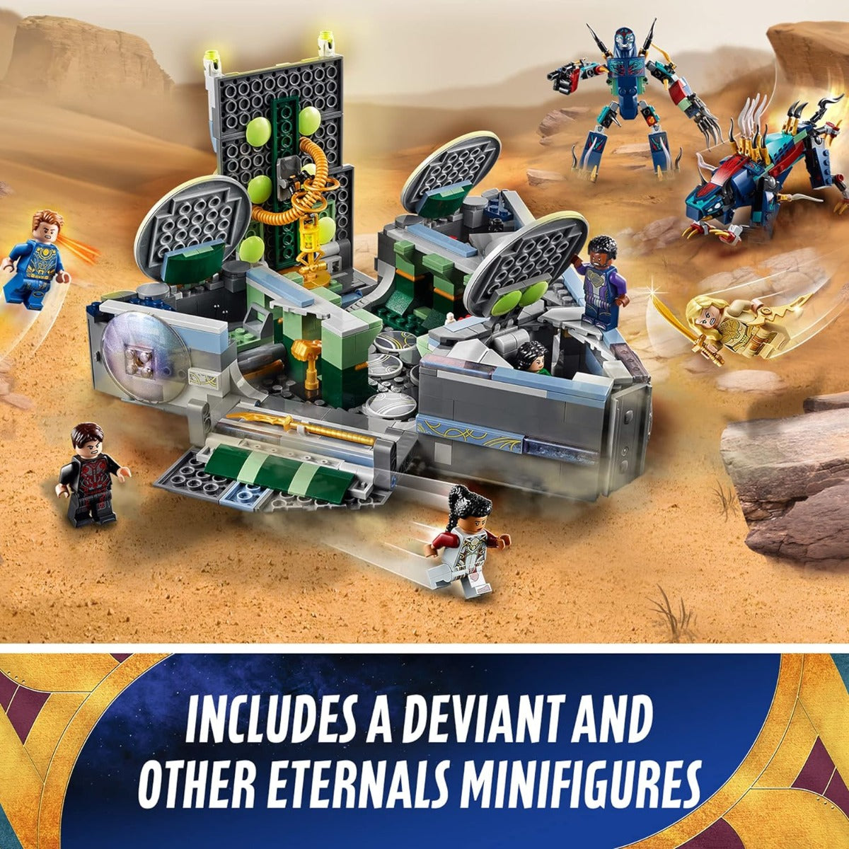Buy Lego Marvel Rise of The Domo 76156 with 1040pcs | Yallatoys.com