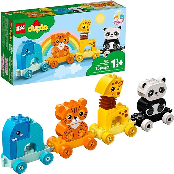 Buy Lego Duplo  My First Animal Train 10955 with 15pcs | Yallatoys.com