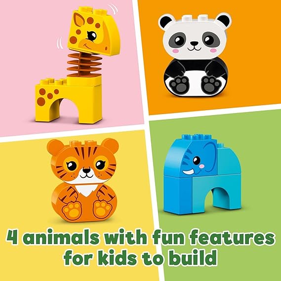 Buy Lego Duplo  My First Animal Train 10955 with 15pcs | Yallatoys.com