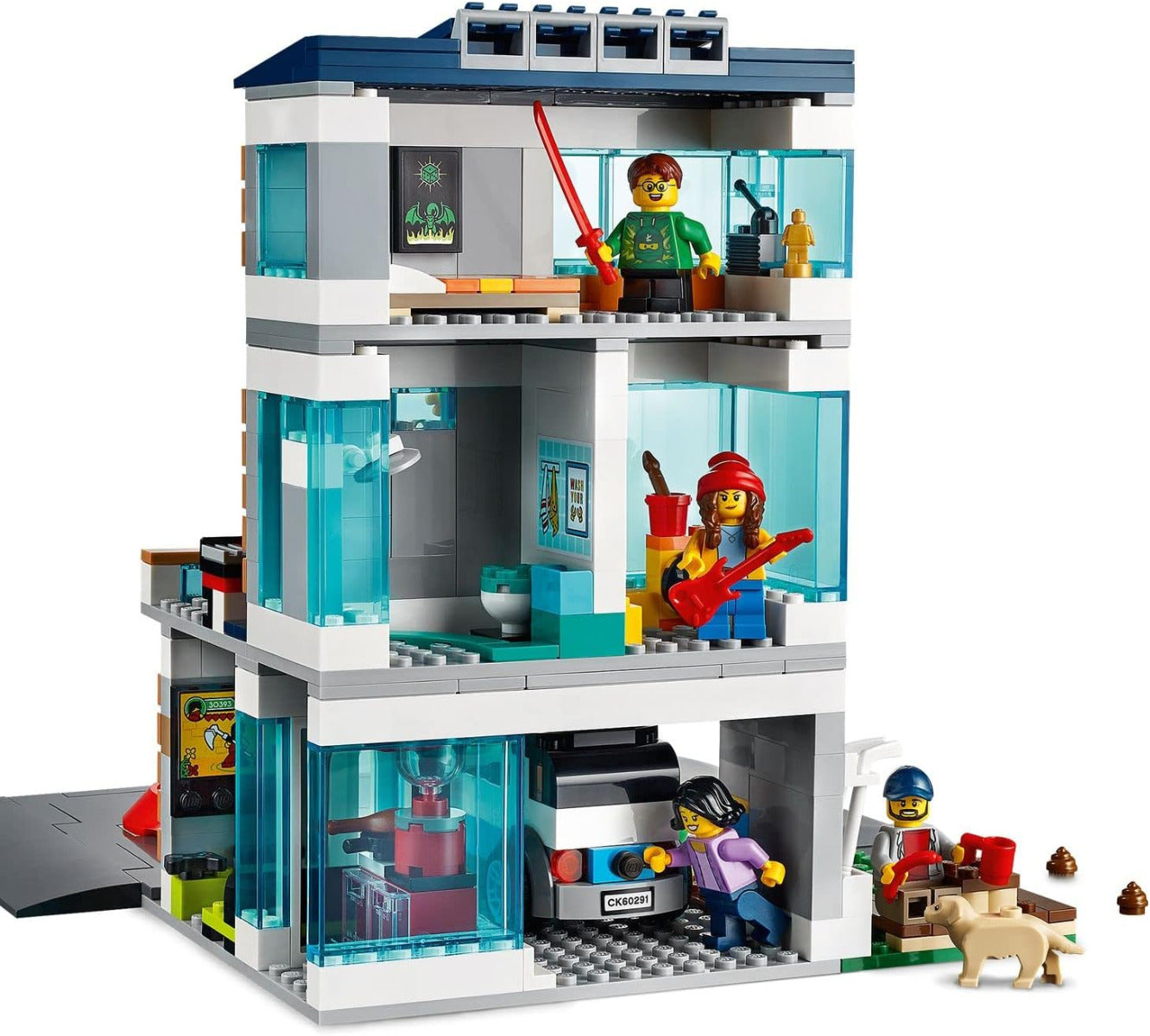 Buy Lego City Family House 60291 with 388pcs | Yallatoys.com