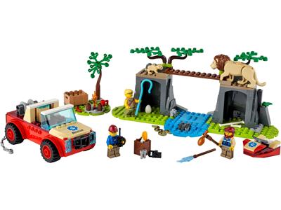 Buy Lego City Wildlife Rescue Off-Roader 60301 with 157pcs | Yallatoys.com