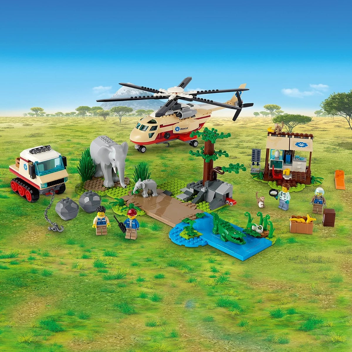Buy Lego City Wildlife Rescue Operation Building Kit 60302 | Yallatoys.com