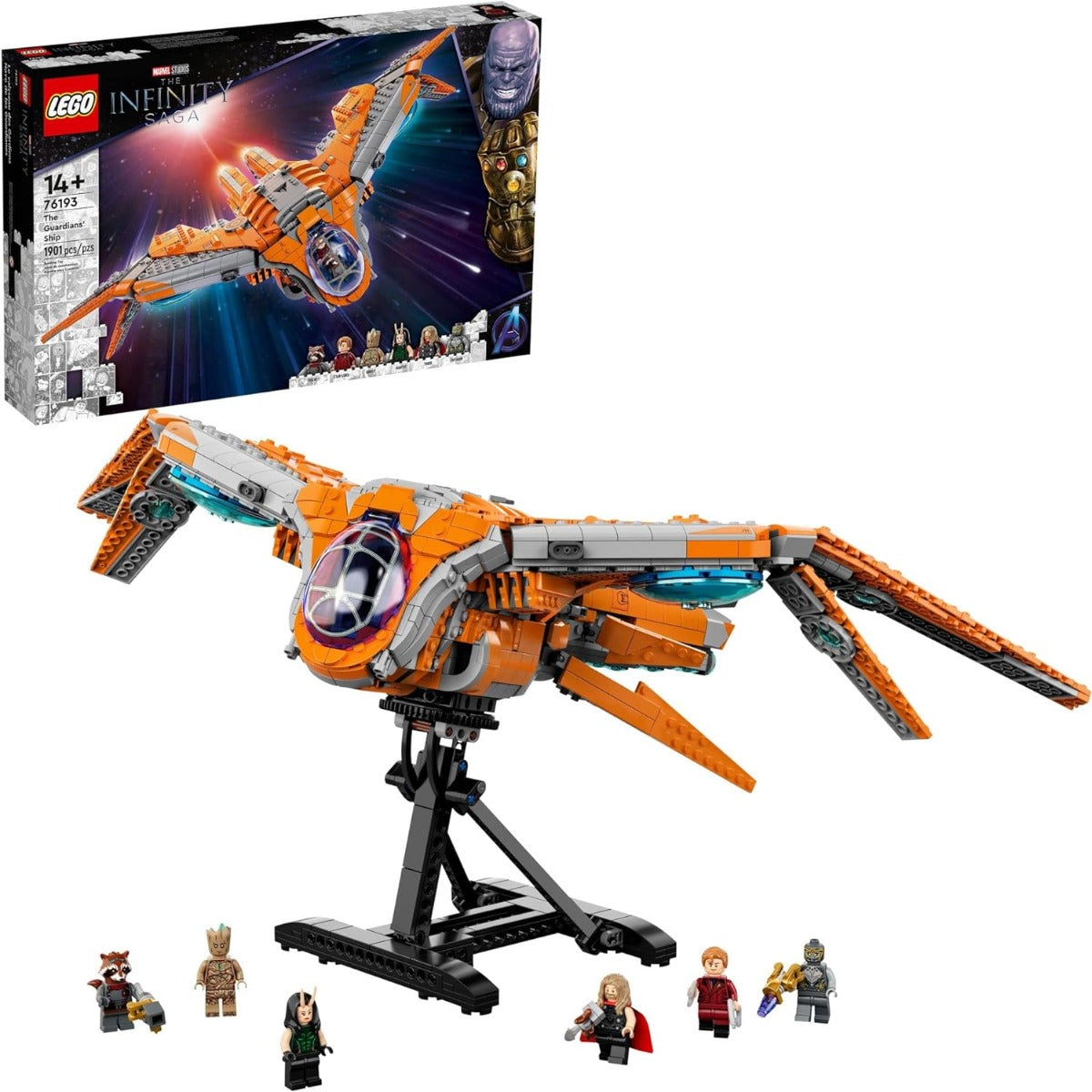 Buy Lego Marvel The Guardians' Ship 76193 with 1901pcs | Yallatoys.com