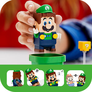 Buy Lego Super Mario Adventures with Luigi Starter Course 71387 with 281pcs | Yallatoys.com