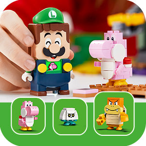 Buy Lego Super Mario Adventures with Luigi Starter Course 71387 with 281pcs | Yallatoys.com