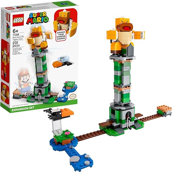 Buy Lego Super Mario Boss Sumo Bro Topple Tower Expansion Set 71388 with 231pcs | Yallatoys.com