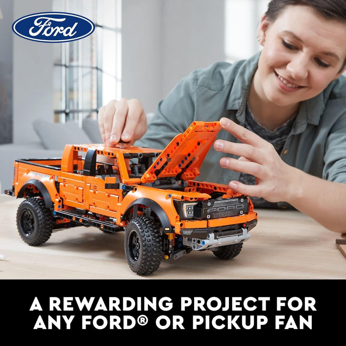 Buy Lego Technic Ford F-150 Raptor 42126 with 1379pcs | Yallatoys.com