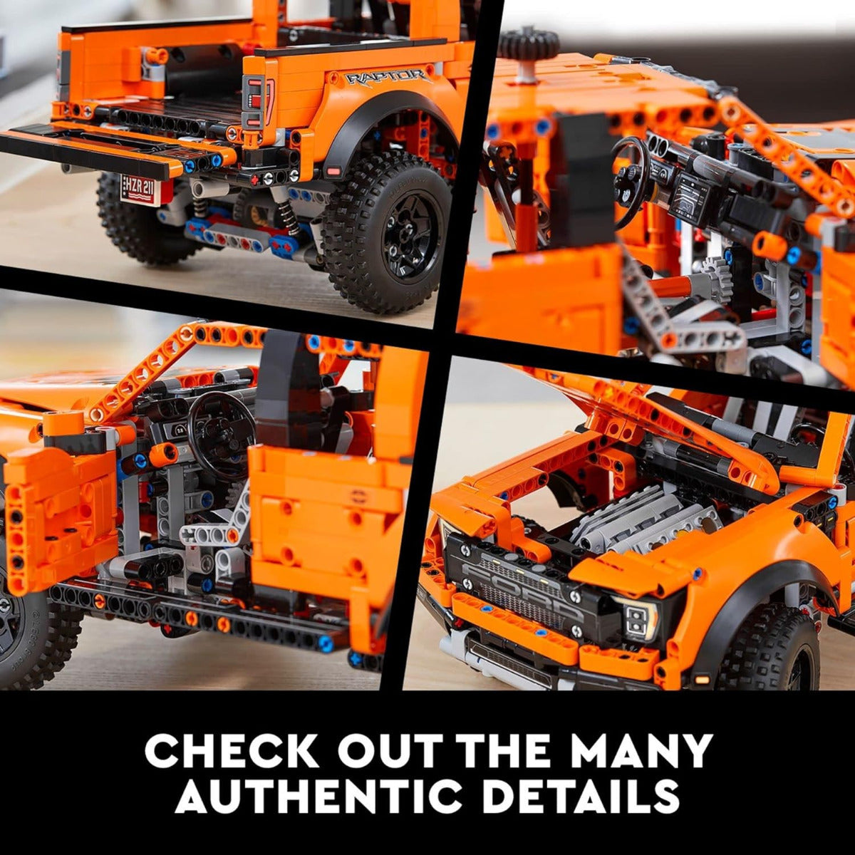 Buy Lego Technic Ford F-150 Raptor 42126 with 1379pcs | Yallatoys.com