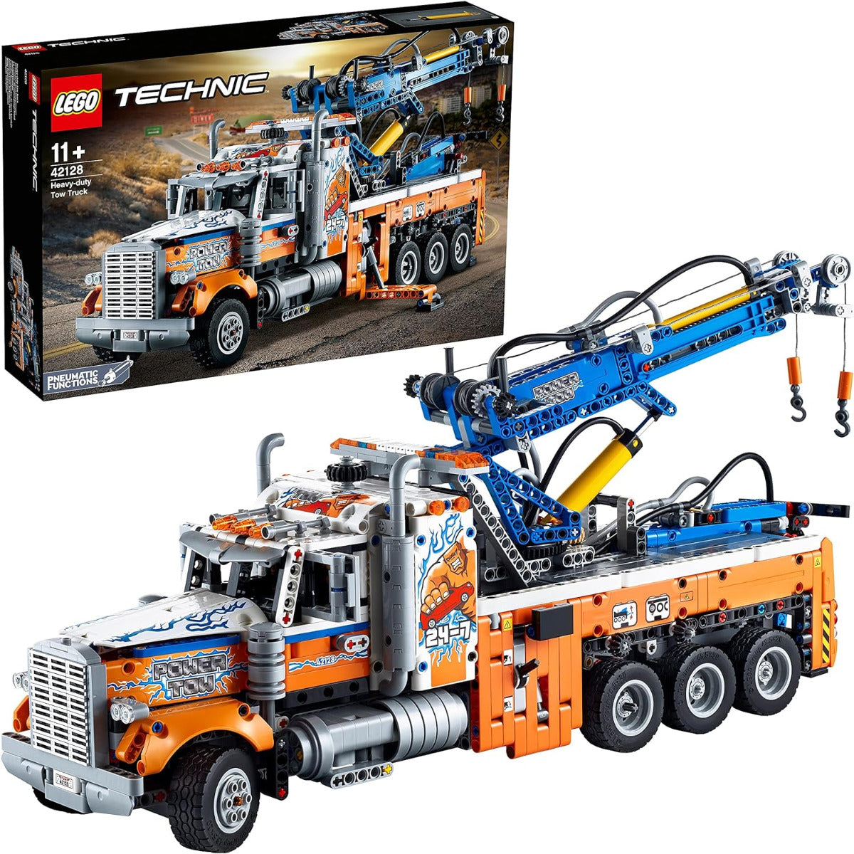 Buy Lego Technic Heavy-Duty Tow Truck 42128 with 2017pcs | Yallatoys.com