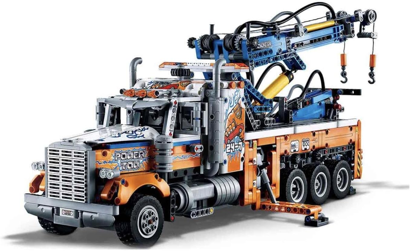 Buy Lego Technic Heavy-Duty Tow Truck 42128 with 2017pcs | Yallatoys.com