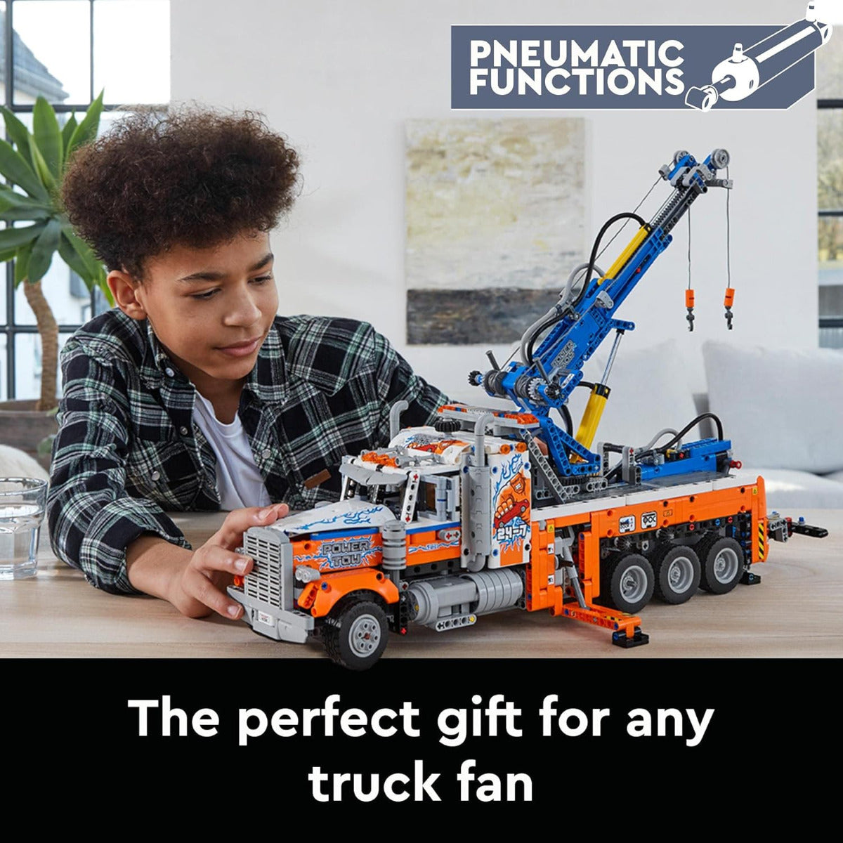 Buy Lego Technic Heavy-Duty Tow Truck 42128 with 2017pcs | Yallatoys.com