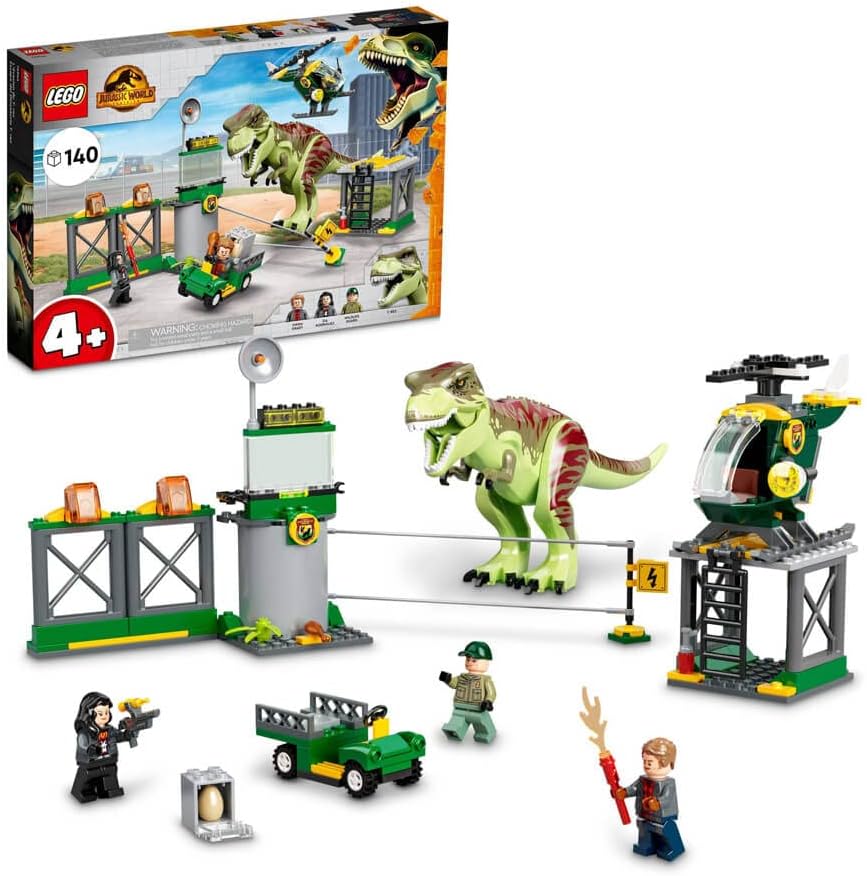 Buy Lego Jurassic World TRex Dinosaur Breakout 76944 with 140pcs | Yallatoys.com