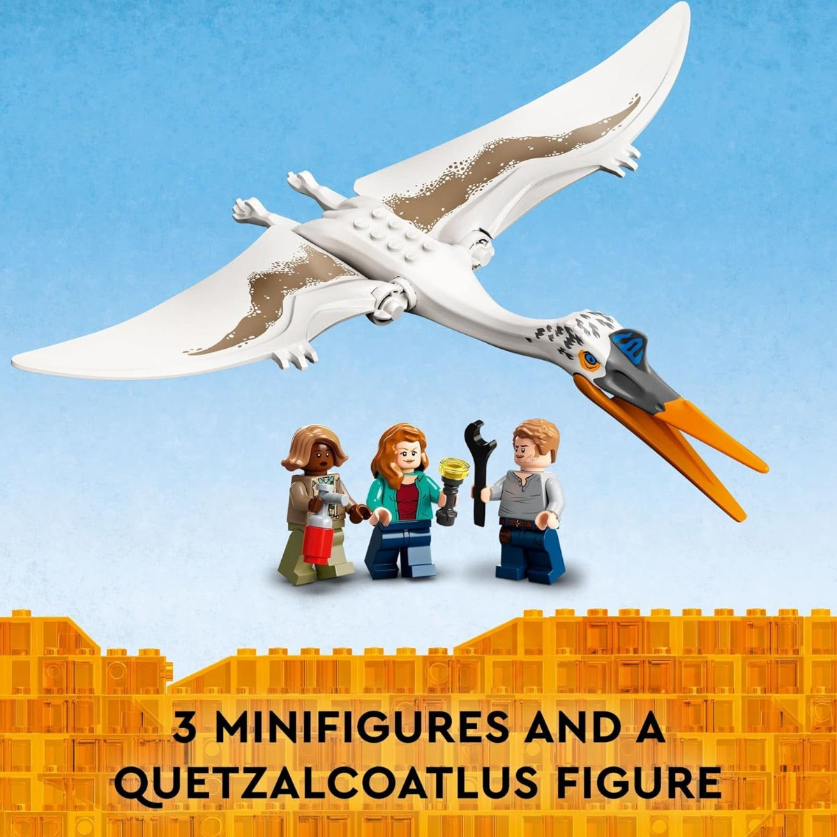 Buy Lego Jurassic World Quetzalcoatlus Plane Ambush Set 76947 with 306pcs | Yallatoys.com