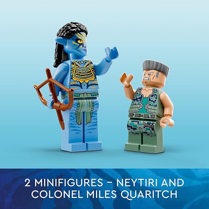 Buy Lego Avatar Neytiri and Thanator VS AMP Suit Quaritch 75571 with 560pcs | Yallatoys.com