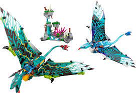 Buy Lego Avatar Jake and Neytiri First Banshee Flight Building Kit 75572 with 572pcs | Yallatoys.com