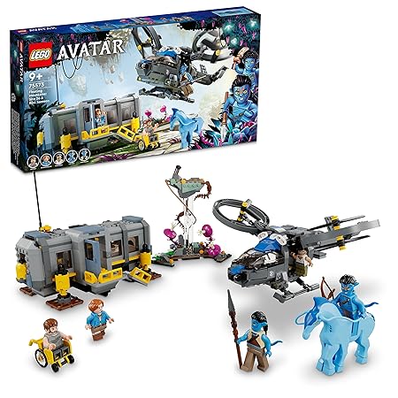 Buy Lego Avatar Floating Mountains Site 26 and RDA Samson Building Kit 75573 with 887 Pieces | Yallatoys.com