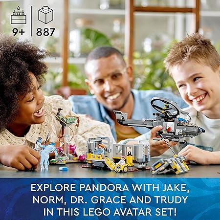 Buy Lego Avatar Floating Mountains Site 26 and RDA Samson Building Kit 75573 with 887 Pieces | Yallatoys.com