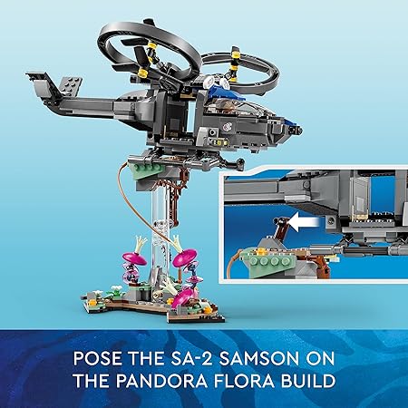 Buy Lego Avatar Floating Mountains Site 26 and RDA Samson Building Kit 75573 with 887 Pieces | Yallatoys.com