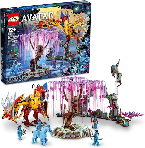 Buy Lego Avatar Toruk Makto and Tree of Souls Building Kit 75574 with 1212pcs | Yallatoys.com