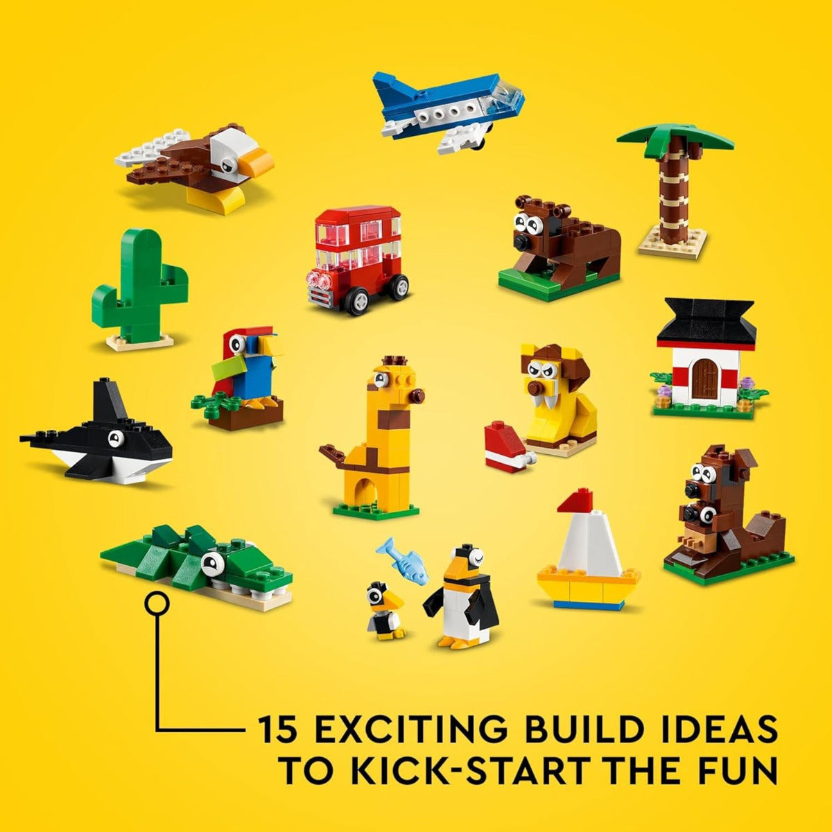 Buy Lego Classic Around The World 11015 Building Toy with 940pcs | Yallatoys.com