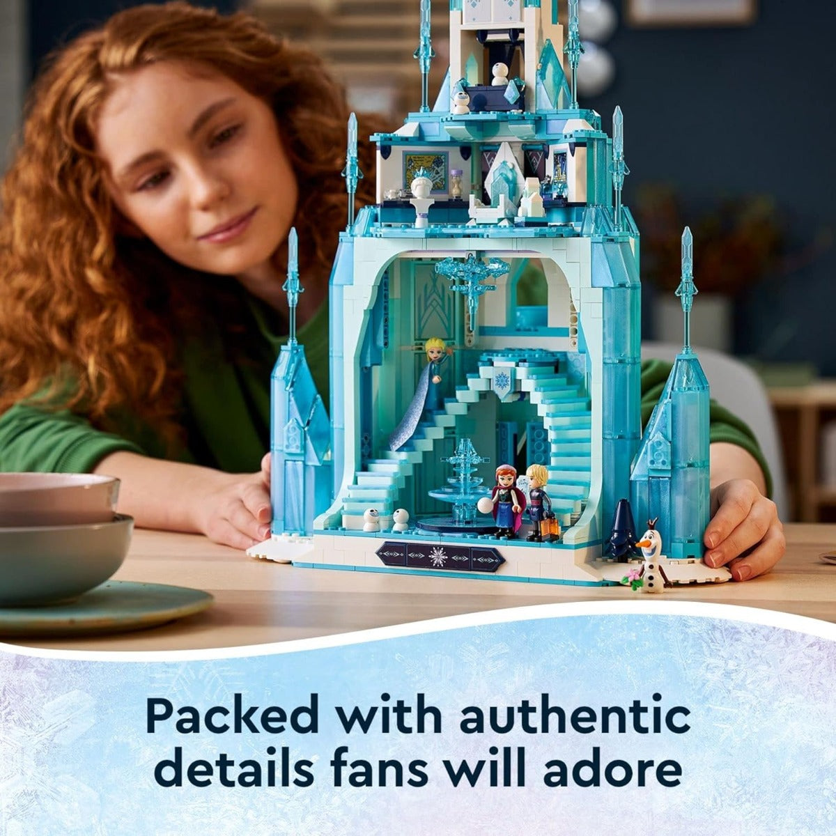 Buy Lego Disney Princess The Ice Castle Building Toy 43197 with 1709pcs | Yallatoys.com