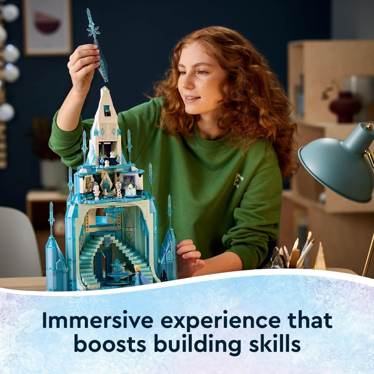 Buy Lego Disney Princess The Ice Castle Building Toy 43197 with 1709pcs | Yallatoys.com